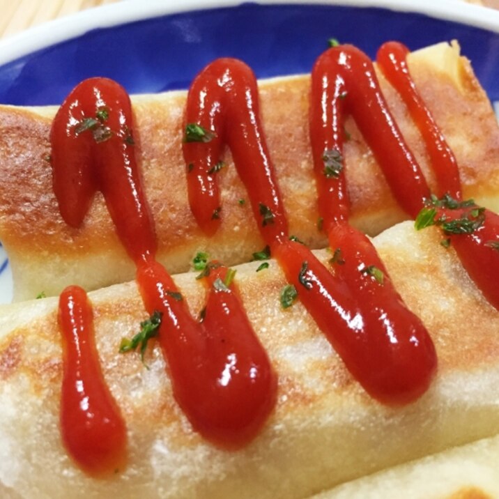 フライパンで！パリパリ焼きひき肉春巻き